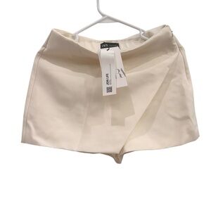 ZARA Cream Women's Skort Shorts